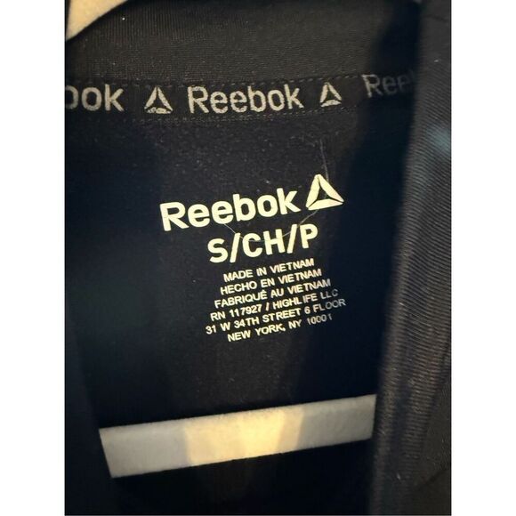 Reebok women’s CrossFit Black Long Sleeve Base Mock Neck Compression Top Running - Picture 3 of 7